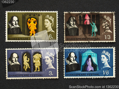 Image of Shakespeare Festival Stamp