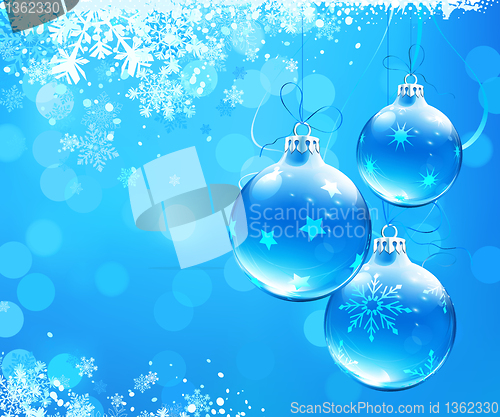 Image of Christmas abstract background