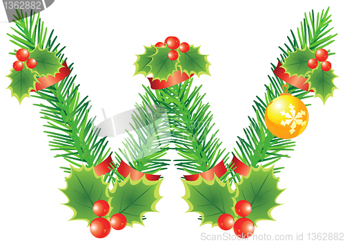 Image of Ñhristmas Letter W