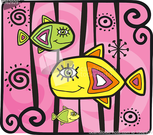 Image of Decorative fishes