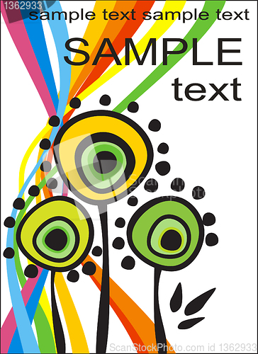 Image of Abstract flowers