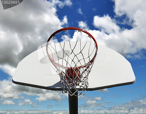 Image of basketball hoop 