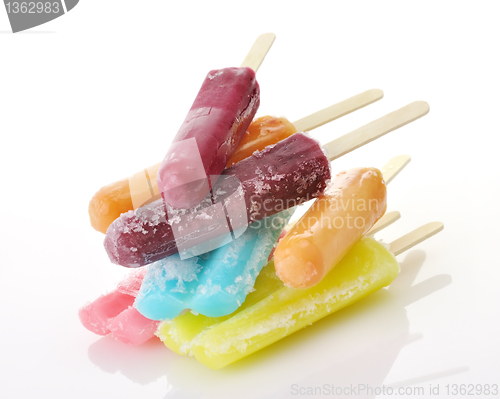 Image of ice cream pops