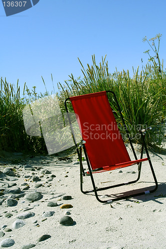 Image of red chair