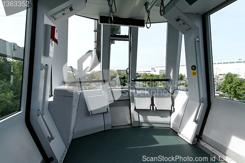 Image of Skytrain cabin interior