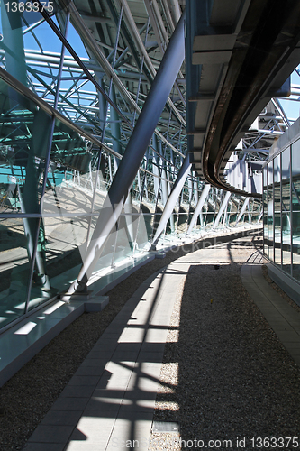 Image of Skytrain infrastructure