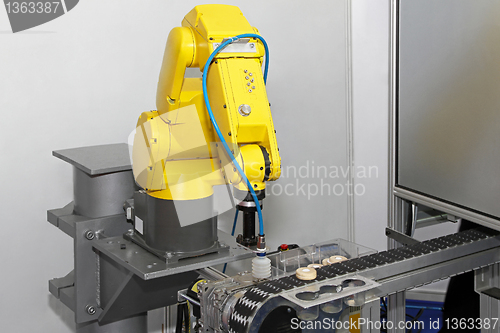 Image of Robot in line