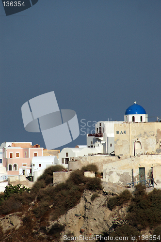 Image of bar and church