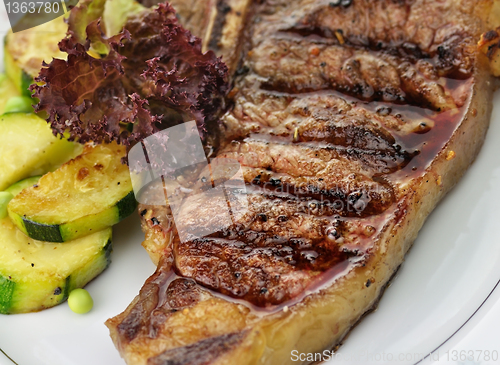 Image of t bone steak