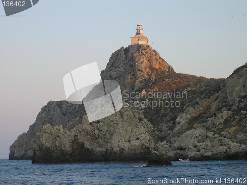 Image of Lighthouse at sunrise