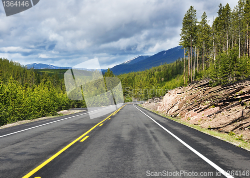 Image of mountain road