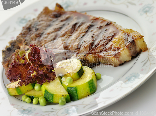 Image of t bone steak