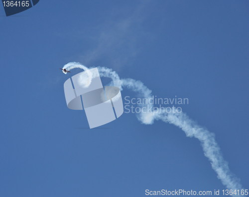 Image of airshow airplane 