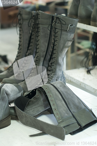 Image of Boots arranged on shelves