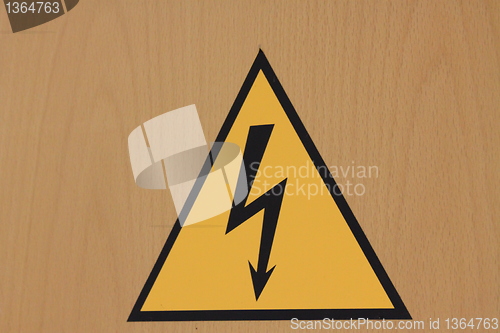 Image of High Voltage Sign