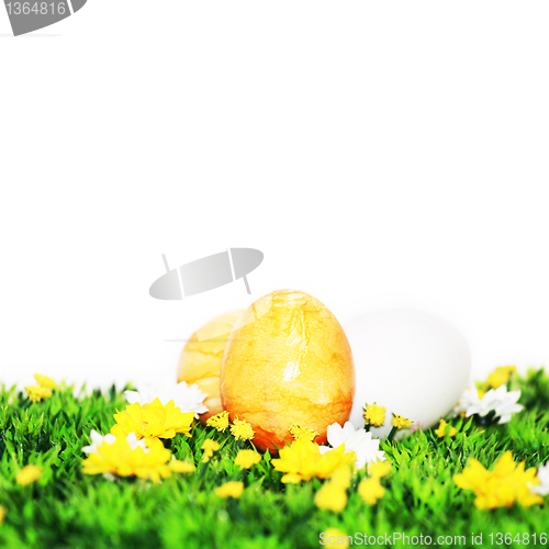 Image of Yellow Easter motive 