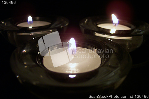 Image of lit candles