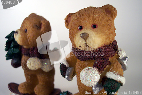 Image of two bear trinkets