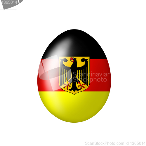 Image of Egg with a German eagle 