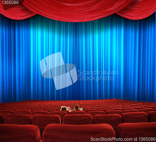Image of In a movie theater 