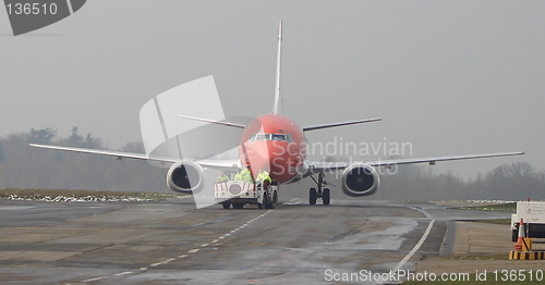 Image of Towing Boeing