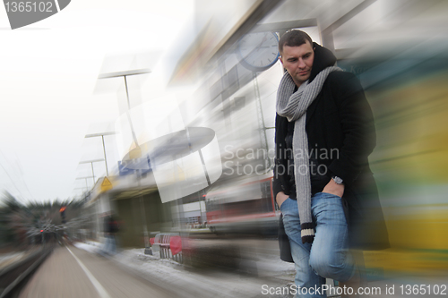 Image of Waiting at the station