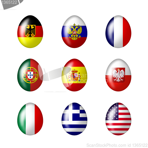 Image of International eggs 