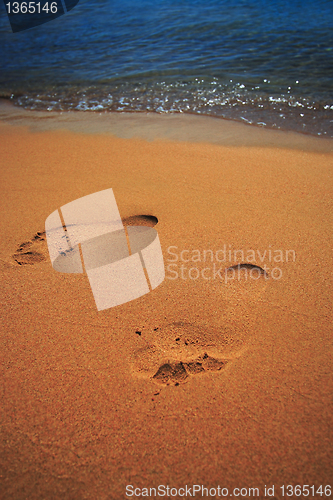 Image of footstep