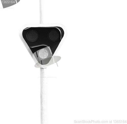 Image of White signal light