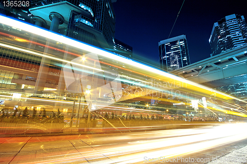 Image of Traffic speed at night