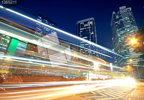 Image of Traffic speed at night