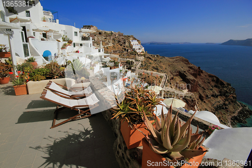 Image of view of Fira town - Santorini 