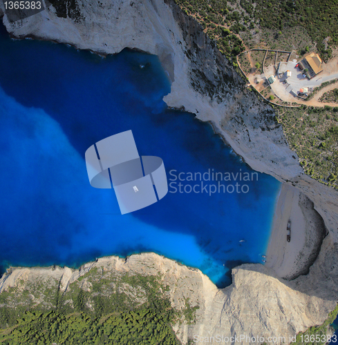 Image of Aerial view on Zakynthos island