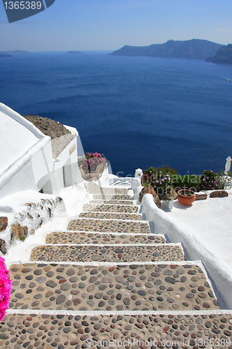 Image of Santorini village