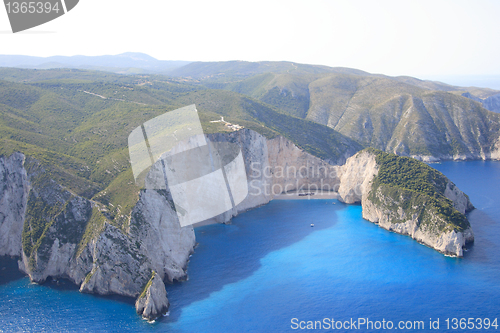 Image of Aerial view on Zakynthos island