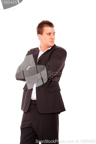 Image of Portrait of business man in suit