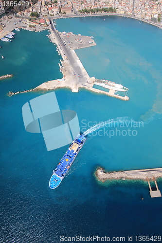 Image of Aerial view on Zakynthos island