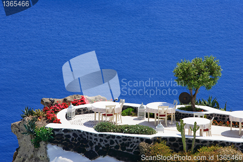 Image of Santorini village