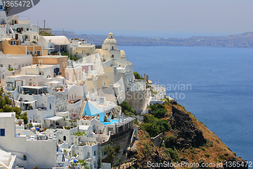 Image of view of Fira town - Santorini 