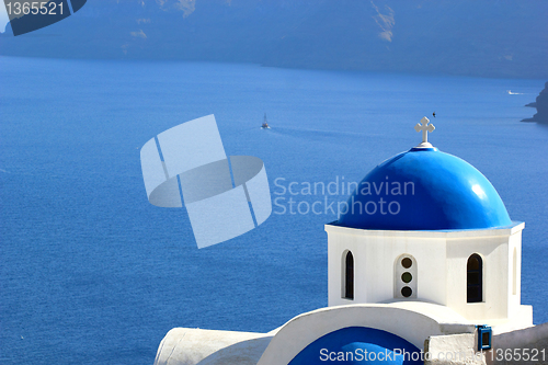 Image of Santorini church Greece