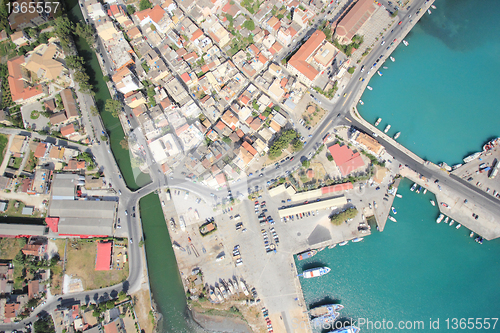 Image of Aerial view on the island of Zakynthos 