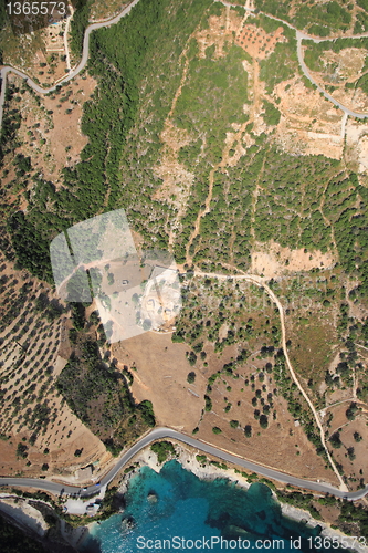 Image of Aerial view on Zakynthos island