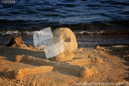 Image of Sand skull and bones