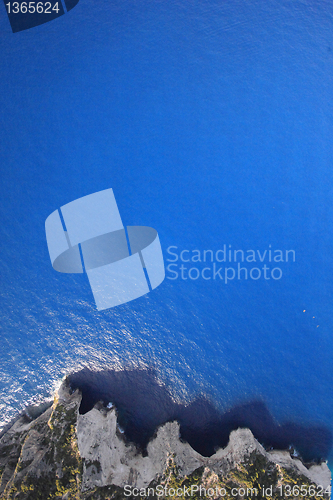 Image of Aerial view on the island of Zakynthos 