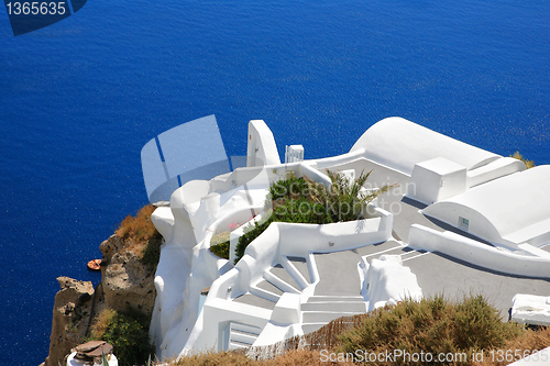 Image of Santorini village