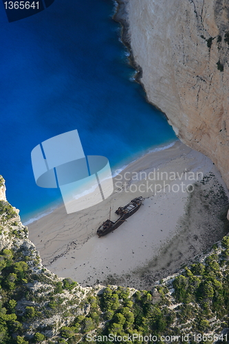 Image of Aerial view on Zakynthos island