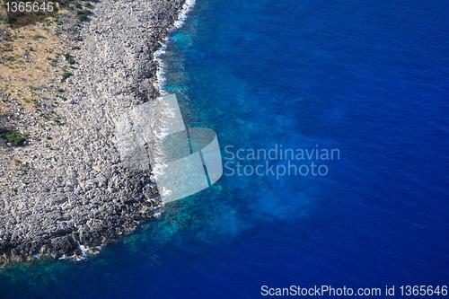 Image of Aerial view on Zakynthos island