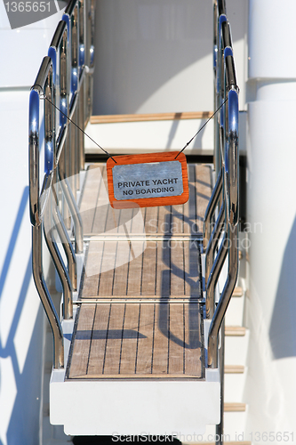 Image of bridge of a private luxury ship