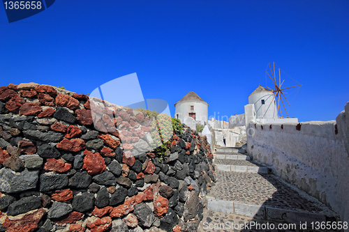 Image of view of Fira town - Santorini 