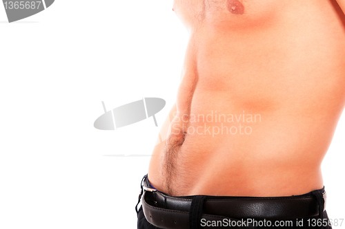 Image of Healthy muscular young man.